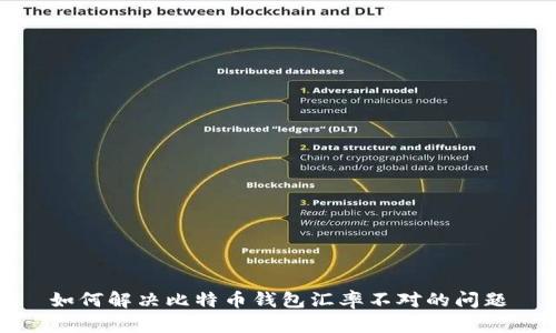 如何解决比特币钱包汇率不对的问题