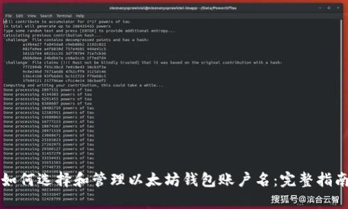 如何选择和管理以太坊钱包账户名：完整指南